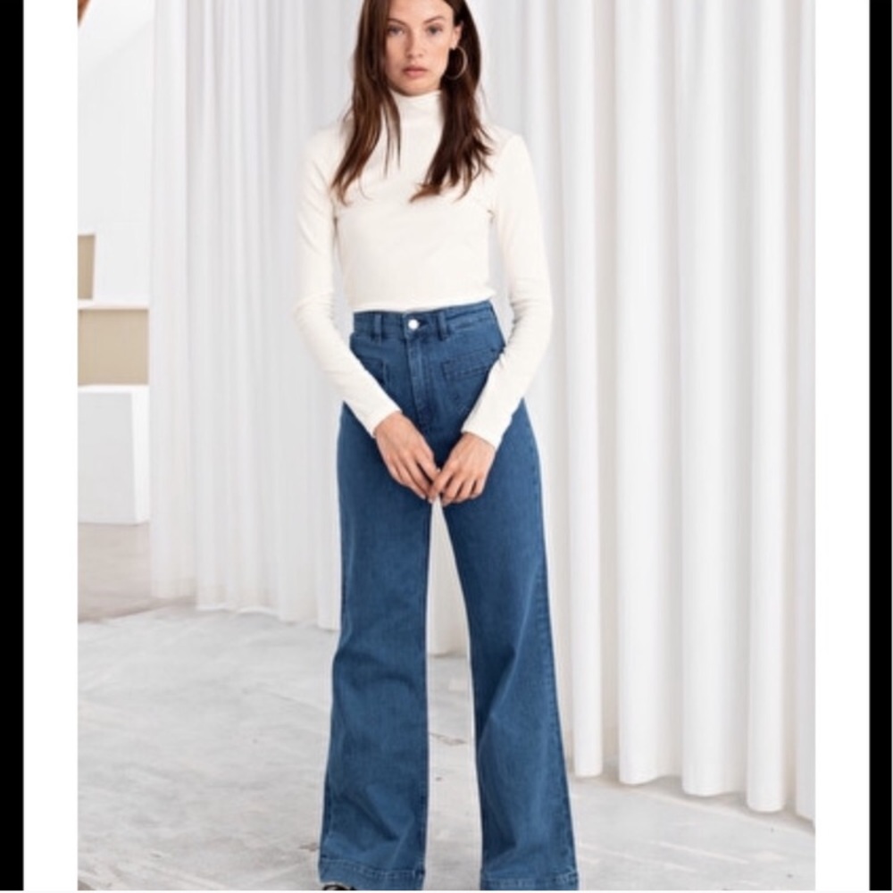 & Other Stories Flared Jeans Size 27